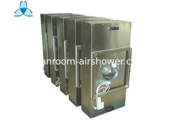 comprar Unidades de filtrado de la fan de sitio limpio del Galvalume con los dispositivos protectores de niveles múltiples Fabricación en línea