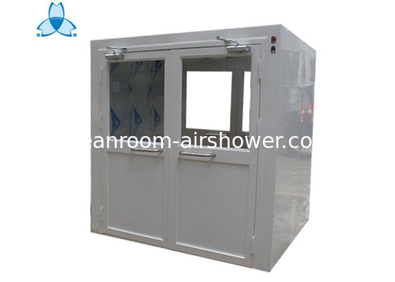 membeli Big Area Dynamic Pass Box , Clean Room Pass Through Window With Double Leaf Swing Doors pembuatan online