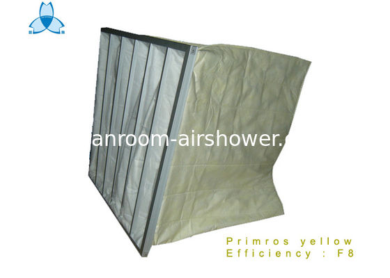 Buy Primrose Yellow Class F8 Pocket Air Filter Air Conditioning Secondary online manufacture