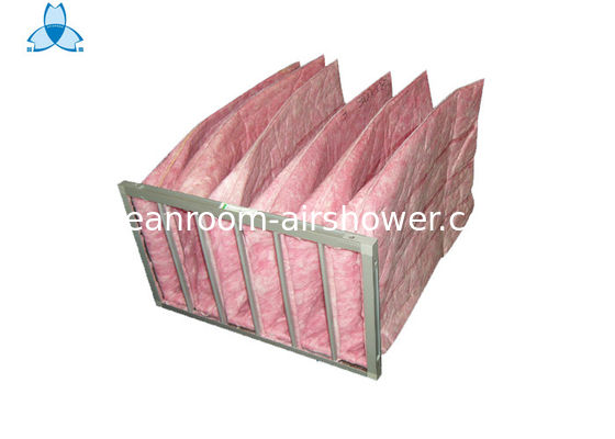 kopen Het roze F7-Kader van de het Aluminiumlegering van de Luchtfilter, 6 de Managerfilters van de Zakkenlucht online vervaardiging