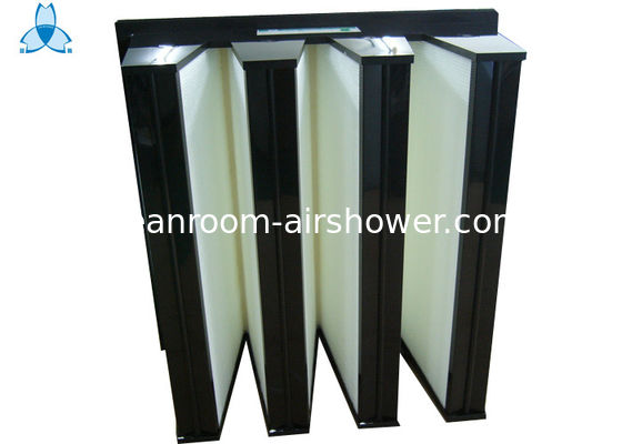 comprar Filtro del banco del alto rendimiento H13 V, filtro de aire portátil para la sala de operaciones del hospital Fabricación en línea