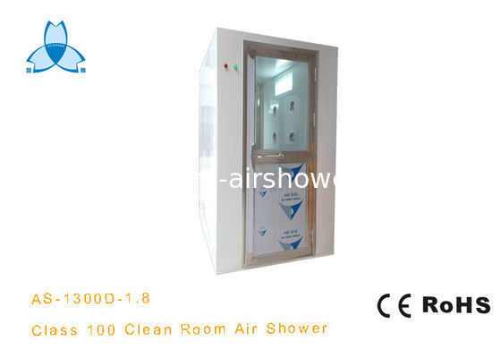 Buy Powder Coated Cleanroom Air Shower , Dust Free Room With Single Leaf Swing Doors online manufacture
