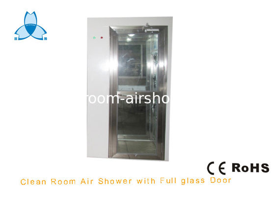 comprar chuveiro de ar da sala de limpeza da única pessoa do poder do sopro 800W com as portas do canto de 90 graus Fabricação em linha