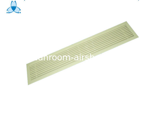 खरीदना Linear Bar Return Air Louver Single Deflection Air Grille - 0° / 30° For Industrial Fresh Air ऑनलाइन निर्माण