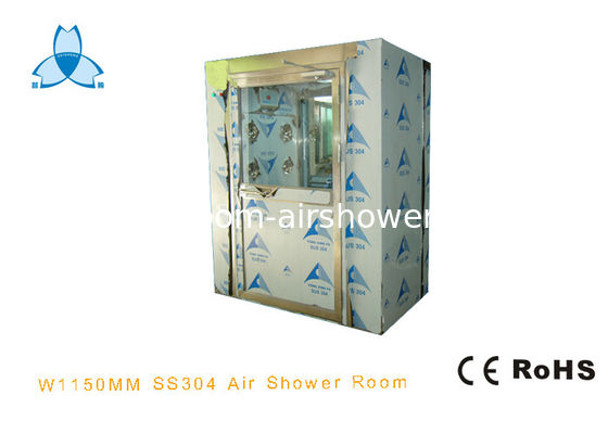 Buy Automatic Blowing Stainless Steel Air Shower , Air Jet Shower 1150mm Door Width online manufacture