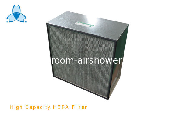 comprar Filtro de ar galvanizado do de alta capacidade HEPA do quadro com classe de alumínio do separador H13 Fabricação em linha