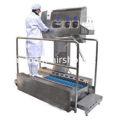 Buy 680W Shoe Cleaning Machine , Water Fuel Hand Wash Machine For Food Workshop online manufacture