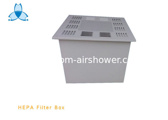 comprar Caja del filtro de aire de la eficacia alta HEPA, unidad del suministro de aire de HEPA para el sitio limpio Fabricación en línea