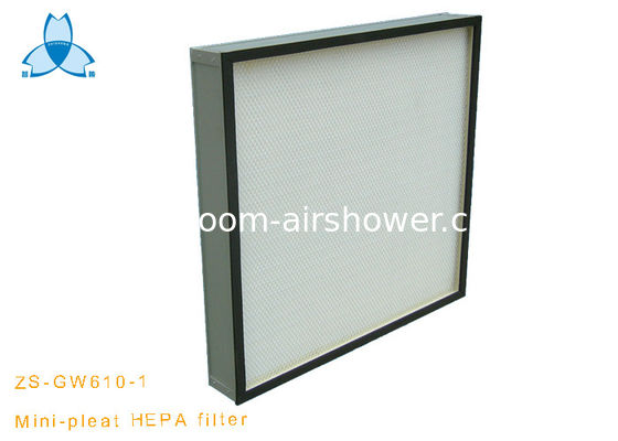 kopen De commerciële Het Comité van het Airconditionerhvac Systeem H13 Hepa Filter van de Filter Miniplooi HEPA online vervaardiging