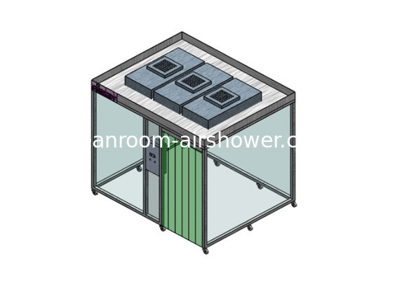 comprar Quarto desinfetado modular do ISO 8 Softwall da cortina do PVC/cabine limpa com unidade de filtro do fã Fabricação em linha