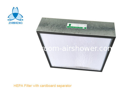 acheter Filtre du cadre HEPA en métal avec le séparateur de papier pour la douche d'air de pièce propre, air manipulant l'unité fabrication en ligne