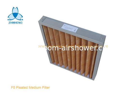 comprar O quadro F5 de alumínio plissou pre o filtro de ar/filtro grosseiro para o condicionamento de ar do hospital Fabricação em linha