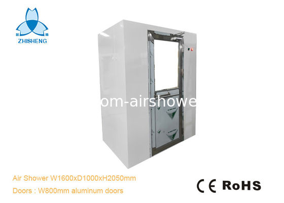 comprar Ducha de aire personal del recinto limpio a las puertas de oscilación grandes del acero inoxidable de la cubierta de Malasia Fabricación en línea