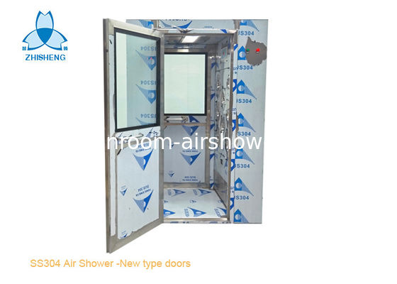 Buy AC380 V SS304 Air Shower Room With Double - Layer Glass Window Of Doors For 1-2 Persons online manufacture