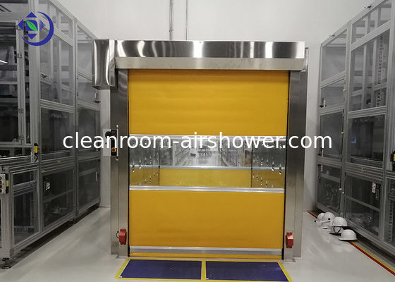 Buy Scroll Shutter Doors Air Shower Tunnel For Foxconn Factory online manufacture