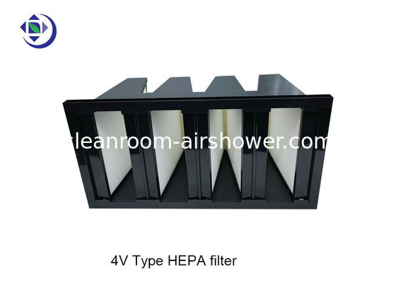 Buy compact Fiberglass Medium ABS Plastic V Bank Filter online manufacture